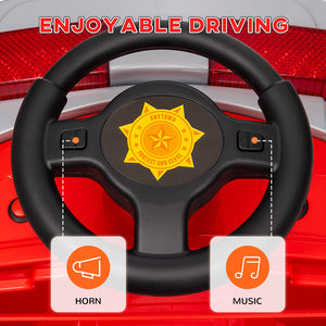 12V Ride On Fire Truck with Siren and Flashing Lights Trend Times 9