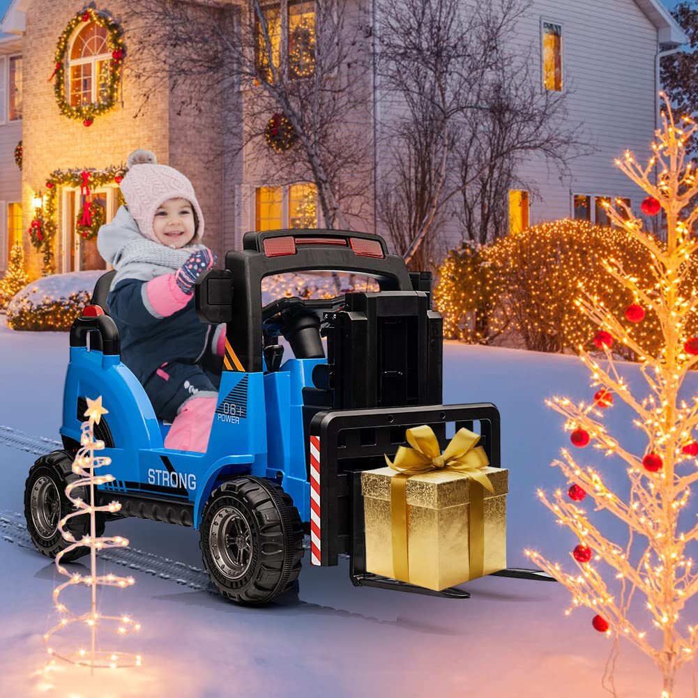 12V Electric Ride-On Forklift Construction Car with Remote Control Trend Times 7