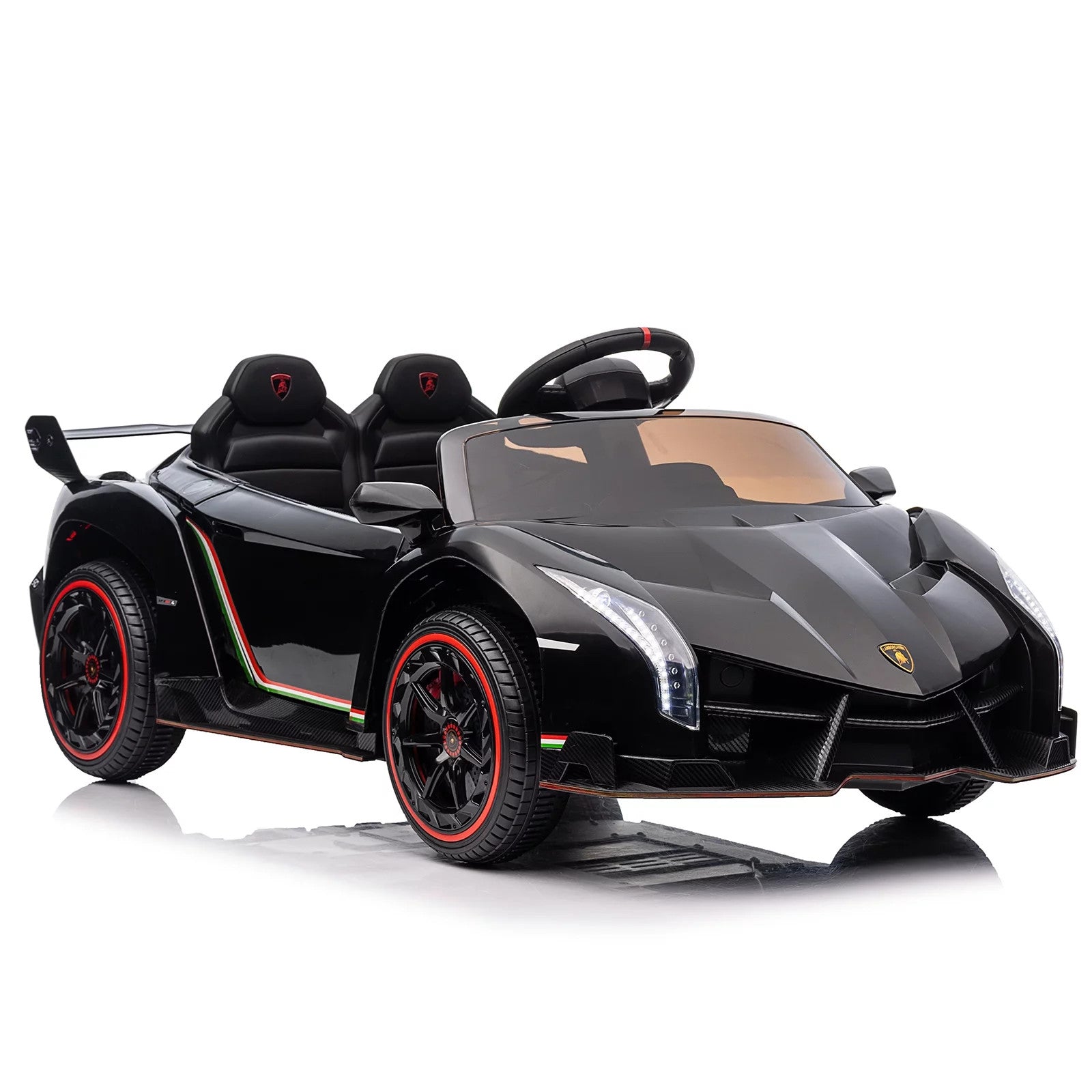 12V Kids Ride-On Sports Car with Remote Control, Lamborghini Style Trend Times 1