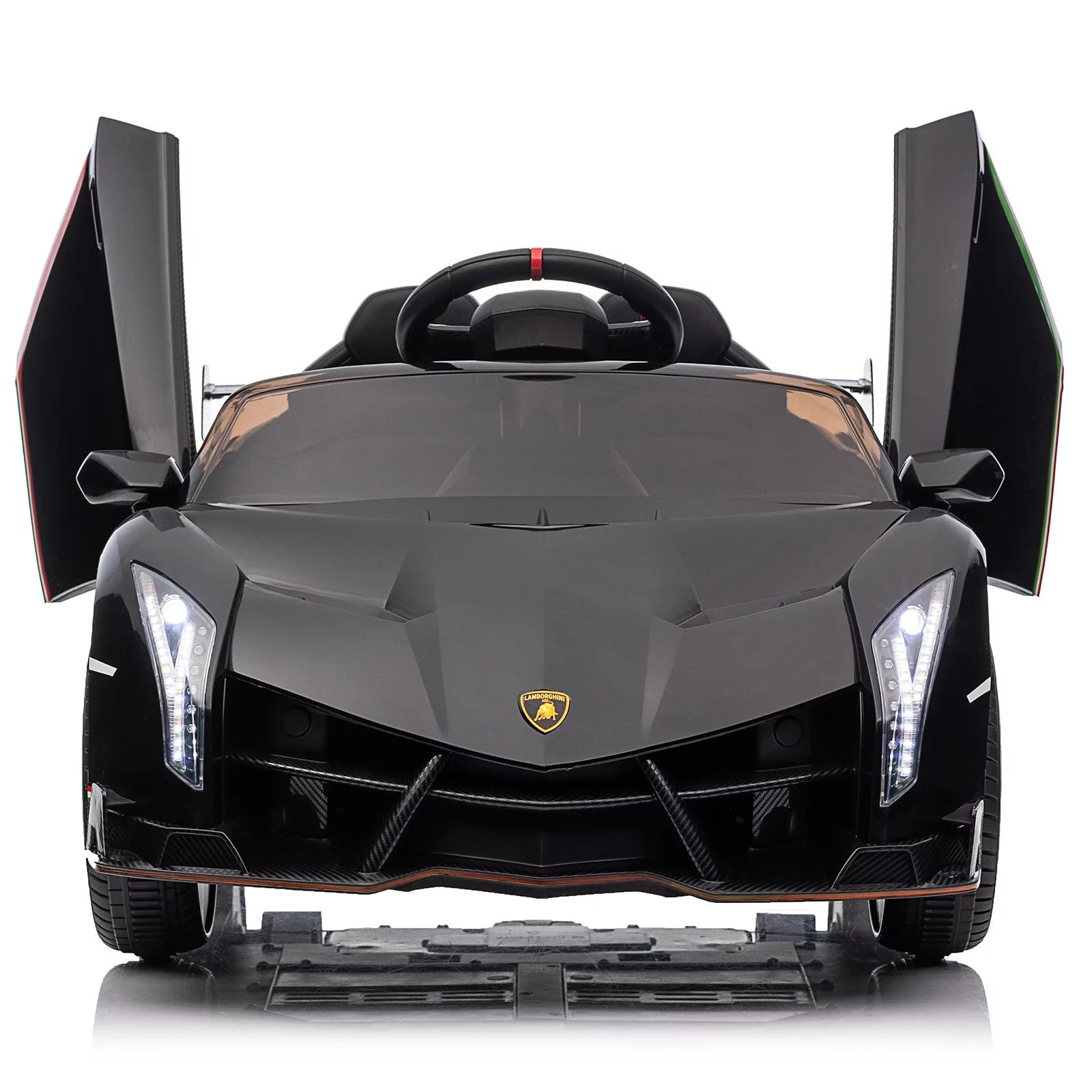 12V Kids Ride-On Sports Car with Remote Control, Lamborghini Style Trend Times 3