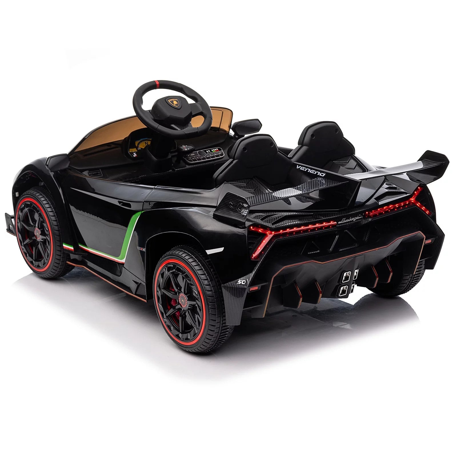 12V Kids Ride-On Sports Car with Remote Control, Lamborghini Style Trend Times 7