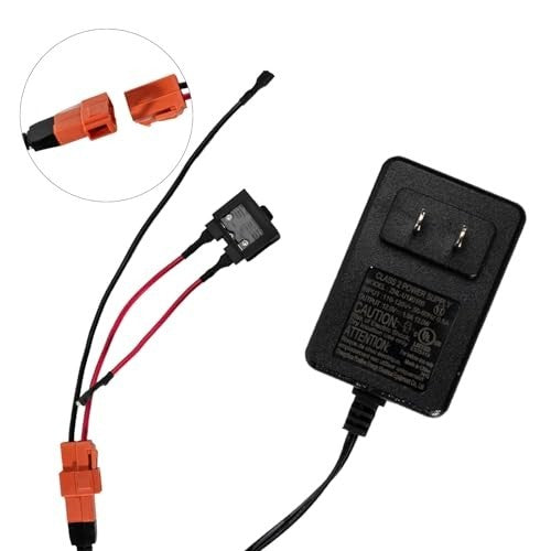 12V Ride-On Toy Battery Charger Power Adapter with Square Plug for Kids Electric Car Trend Times 4
