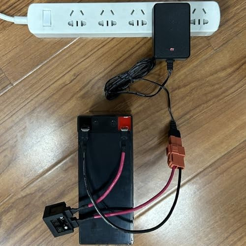 12V Ride-On Toy Battery Charger Power Adapter with Square Plug for Kids Electric Car Trend Times 5