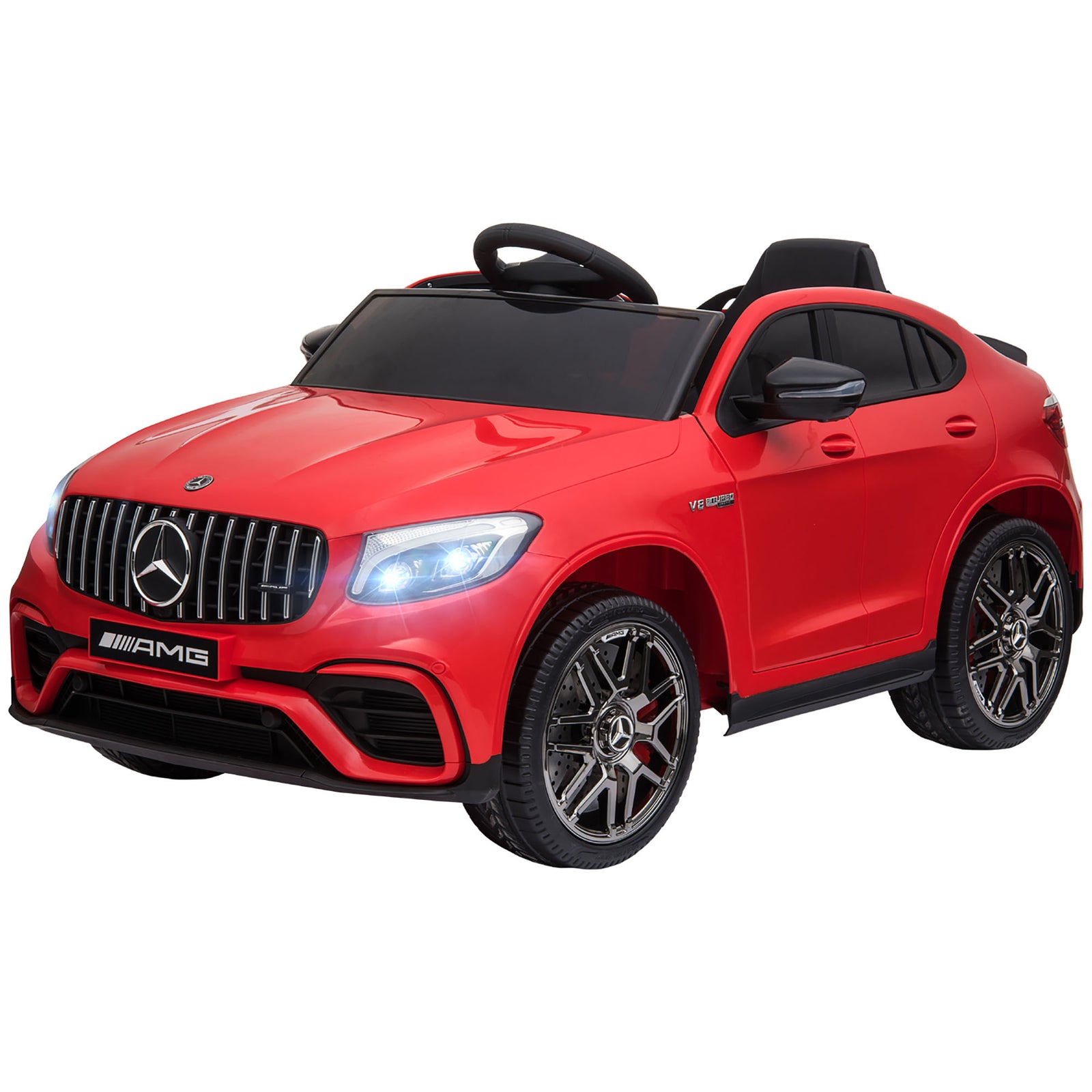 12V Electric Ride-On Car for Kids 3-5 Years with Remote Control and 2-Speed Settings Trend Times 0