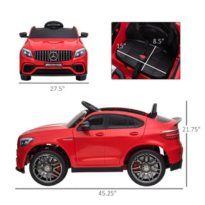 12V Electric Ride-On Car for Kids 3-5 Years with Remote Control and 2-Speed Settings Trend Times 2