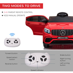12V Electric Ride-On Car for Kids 3-5 Years with Remote Control and 2-Speed Settings Trend Times 4