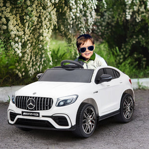 12V Ride-On Toy Car for Kids with Remote Control Mercedes AMG GLC63S Coupe Trend Times 1