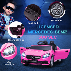 12V Pink Ride-On Toy Car for Kids with Remote Control Trend Times 6