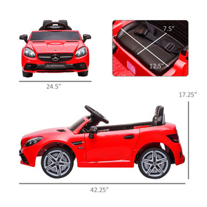 12V Red Ride-On Toy Car for Kids with Remote Control Trend Times 1