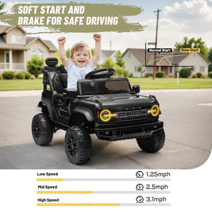 12V Electric Ride-On Ford Raptor Car for Kids with Remote Control Trend Times 5