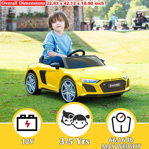 12V Remote Control Ride-On Car Toy for Toddlers and Kids Licensed Audi Trend Times 1