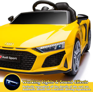 12V Remote Control Ride-On Car Toy for Toddlers and Kids Licensed Audi Trend Times 4