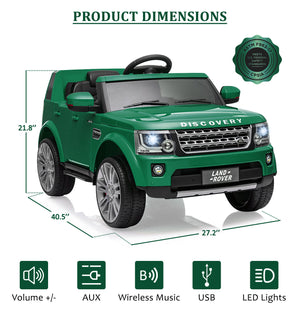 12V Electric Ride-On Car for Toddlers and Kids 3-8 with Parent Remote Control Trend Times 14