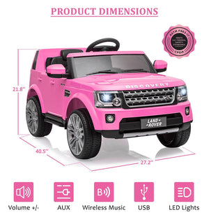 12V Electric Ride-On Car for Toddlers and Kids 3-8 with Parent Remote Control Trend Times 2