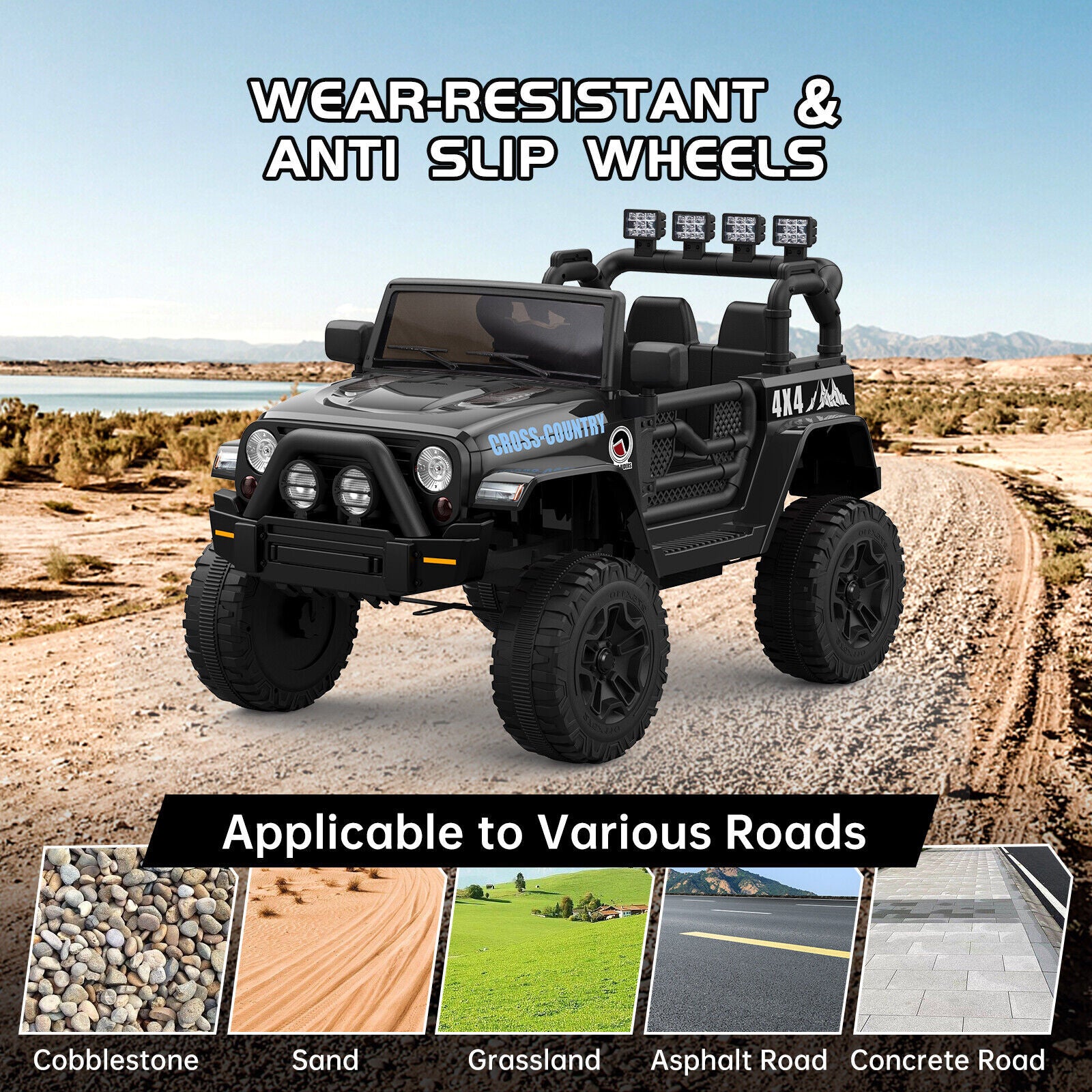 12V Battery-Powered Electric Ride-On Truck Car with Remote Control Trend Times 14