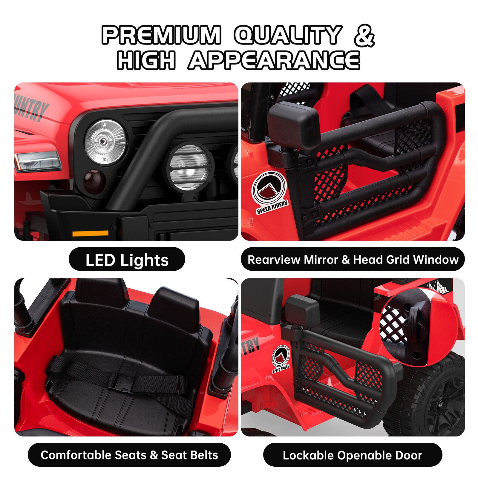 12V Battery-Powered Electric Ride-On Truck Car with Remote Control Trend Times 6