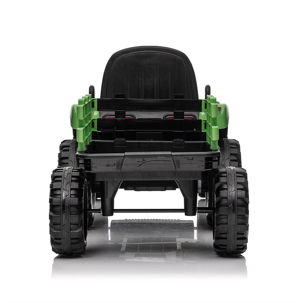 12V Ride-On Tractor with Remote Control and Bluetooth, 3-Speed Kids Toy for Ages 3-6 Trend Times 2