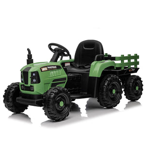 12V Ride-On Tractor with Remote Control and Bluetooth, 3-Speed Kids Toy for Ages 3-6 Trend Times 5