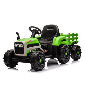 12V Ride-On Tractor with Remote Control and Bluetooth, 3-Speed Kids Toy for Ages 3-6 Trend Times 17