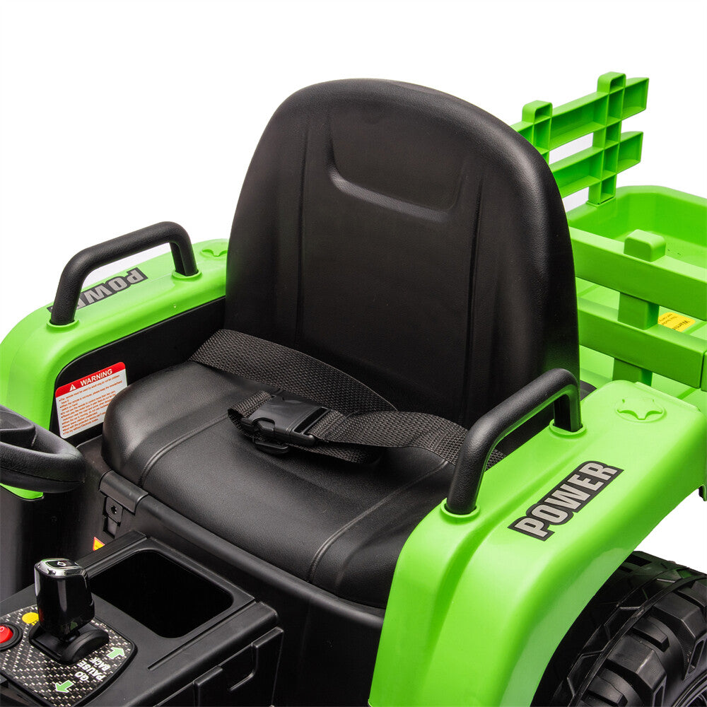12V Ride-On Tractor with Remote Control and Bluetooth, 3-Speed Kids Toy for Ages 3-6 Trend Times 19