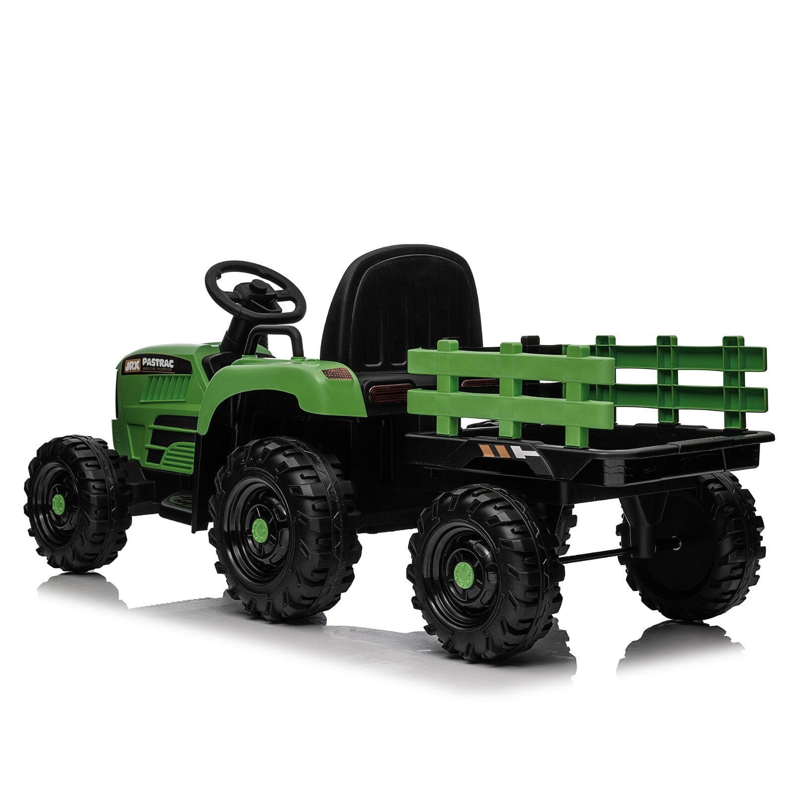 12V Electric Ride-On Tractor with Trailer and Remote Control Toy Trend Times 5