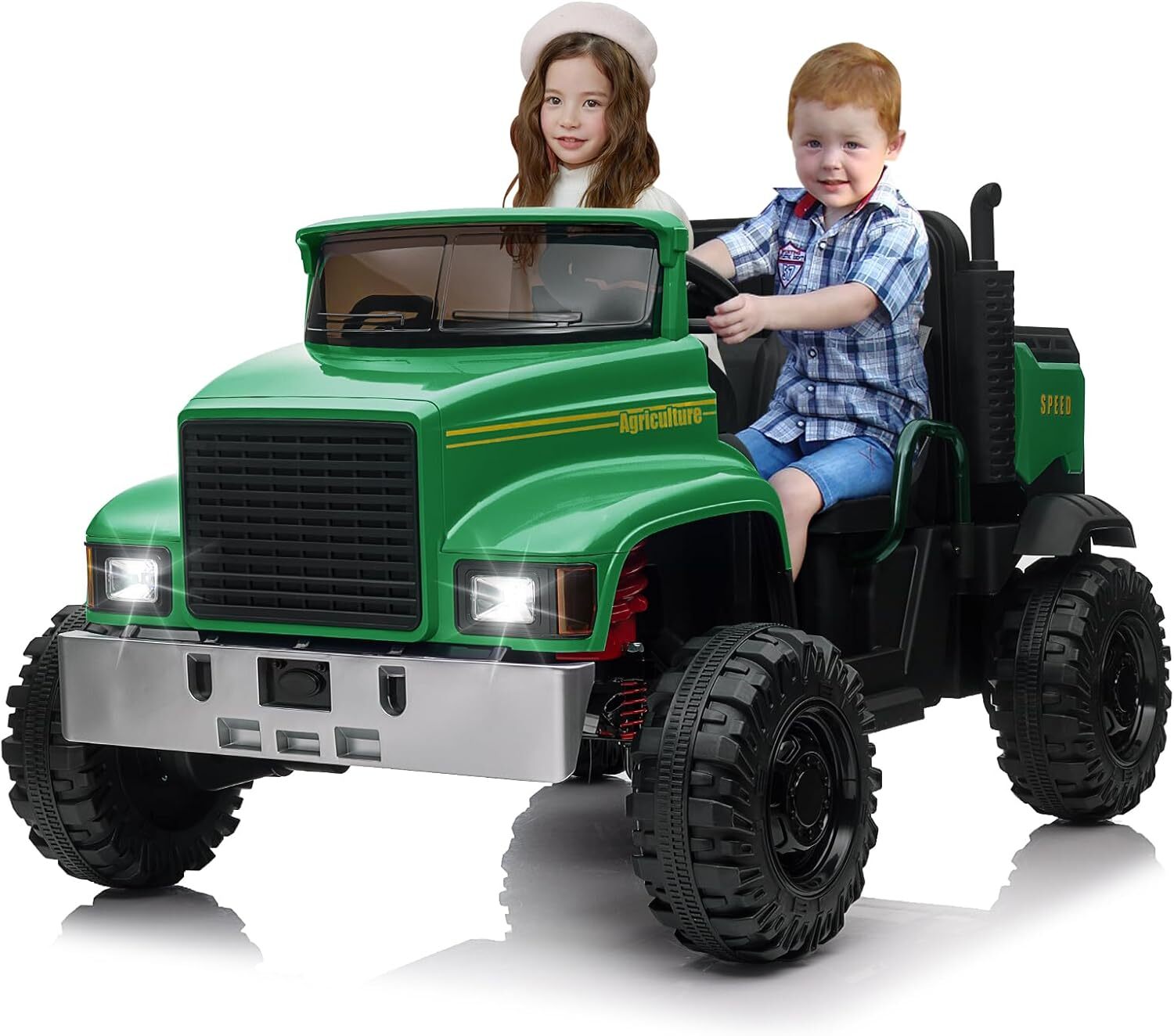 12V Battery-Powered Electric Ride-On Truck for Kids with Remote Control Trend Times 10