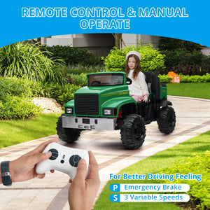 12V Battery-Powered Electric Ride-On Truck for Kids with Remote Control Trend Times 7