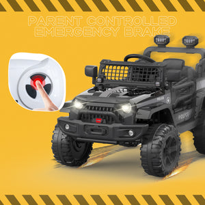 12V Electric Ride-On Truck Car with LED Lights Adjustable Speed 1-Seater Trend Times 5