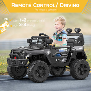 12V Electric Ride-On Truck Car with LED Lights Adjustable Speed 1-Seater Trend Times 7