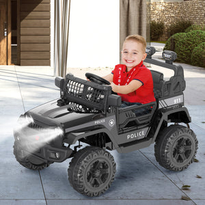 12V Electric Ride-On Truck Car with LED Lights Adjustable Speed 1-Seater Trend Times 8