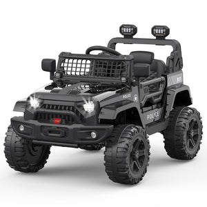 12V Electric Ride-On Truck Car with LED Lights Adjustable Speed 1-Seater Trend Times Variant 8