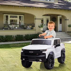 12V Licensed Chevrolet Silverado Electric Ride-On Truck with Music for Kids Trend Times 7