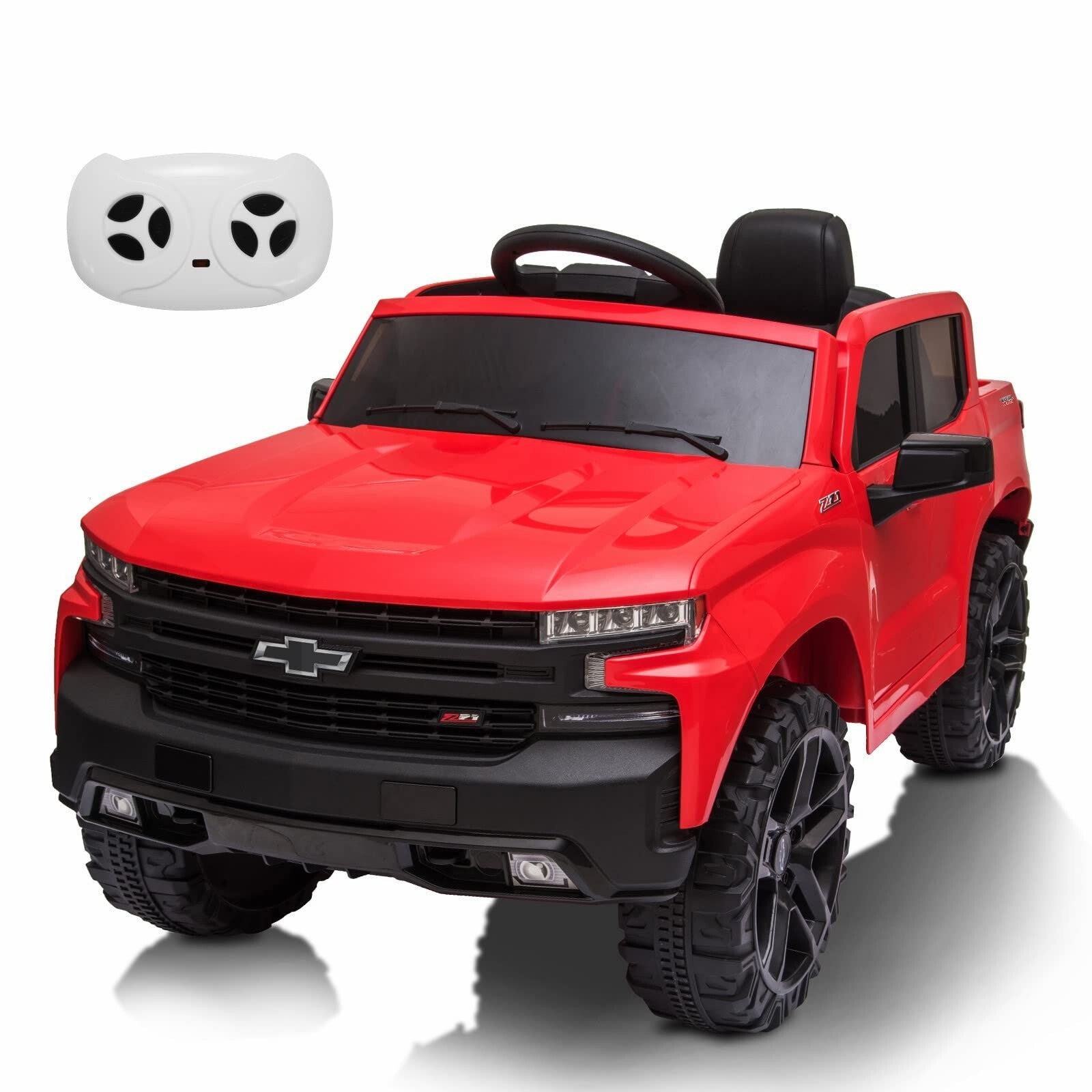 12V Licensed Chevrolet Silverado Electric Ride-On Truck for Kids Toy Vehicle Trend Times 12