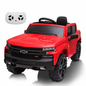 12V Licensed Chevrolet Silverado Electric Ride-On Truck for Kids Toy Vehicle Trend Times 12