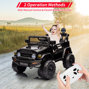 12V Battery-Powered Electric Ride-On Truck Car for Kids with Remote Control Trend Times 11