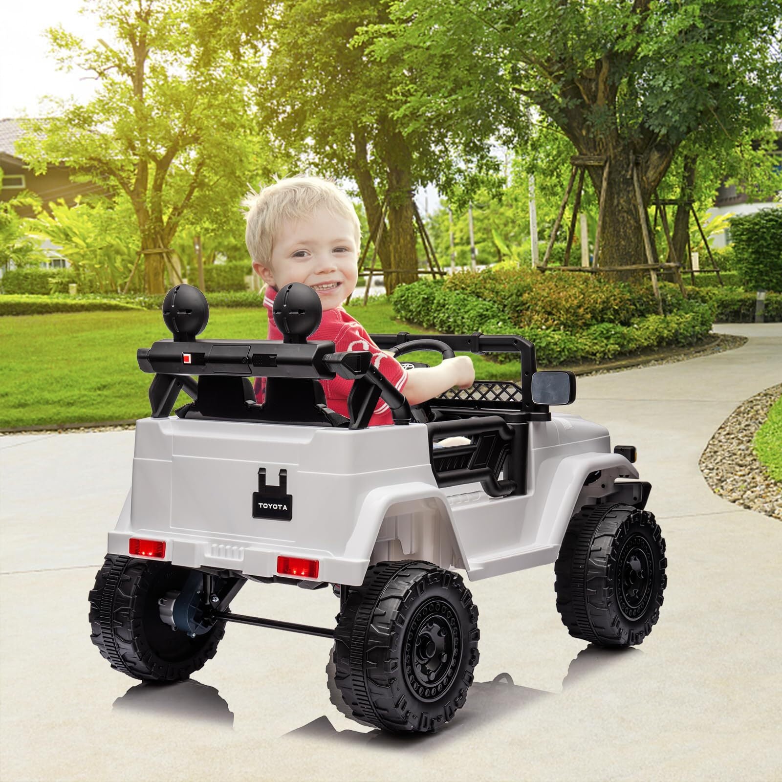 12V Battery-Powered Electric Ride-On Truck Car for Kids with Remote Control Trend Times 7