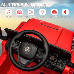 12V Electric Ride-On 4-Wheeler Truck Car for Kids with Music and 3 Speed Settings Trend Times 4