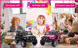12V Electric Ride-On Off-Road Jeep Truck with Remote Control, LED Lights, and MP3 Player Trend Times 11