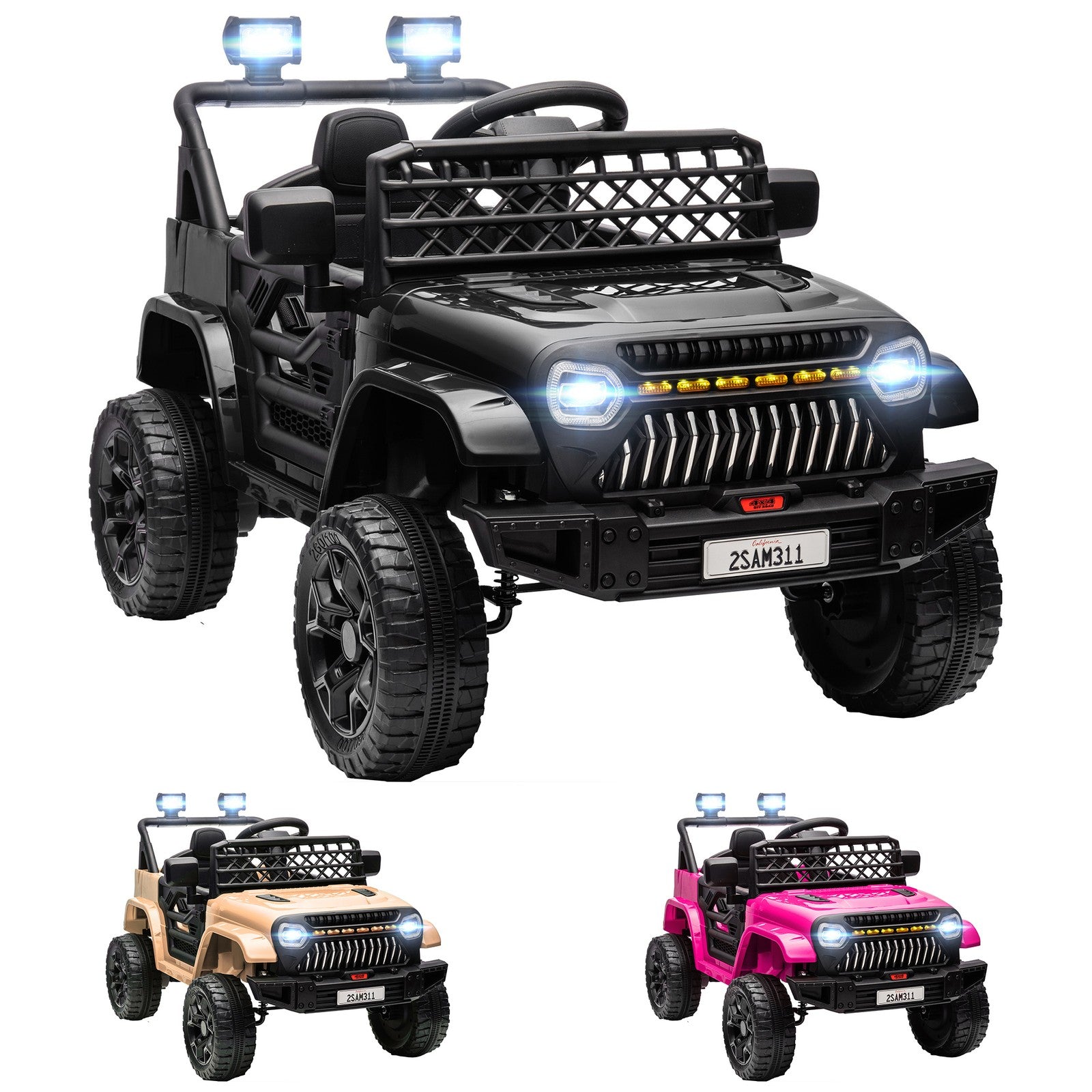 12V Ride-On Truck with Spring Suspension and Remote Control Trend Times 11
