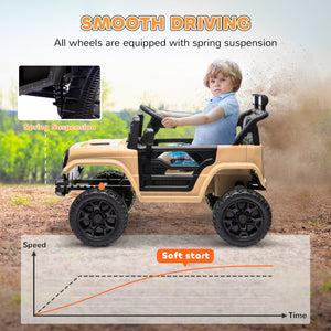12V Ride-On Truck with Spring Suspension and Remote Control Trend Times 17