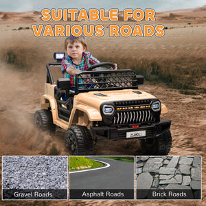 12V Ride-On Truck with Spring Suspension and Remote Control Trend Times 18