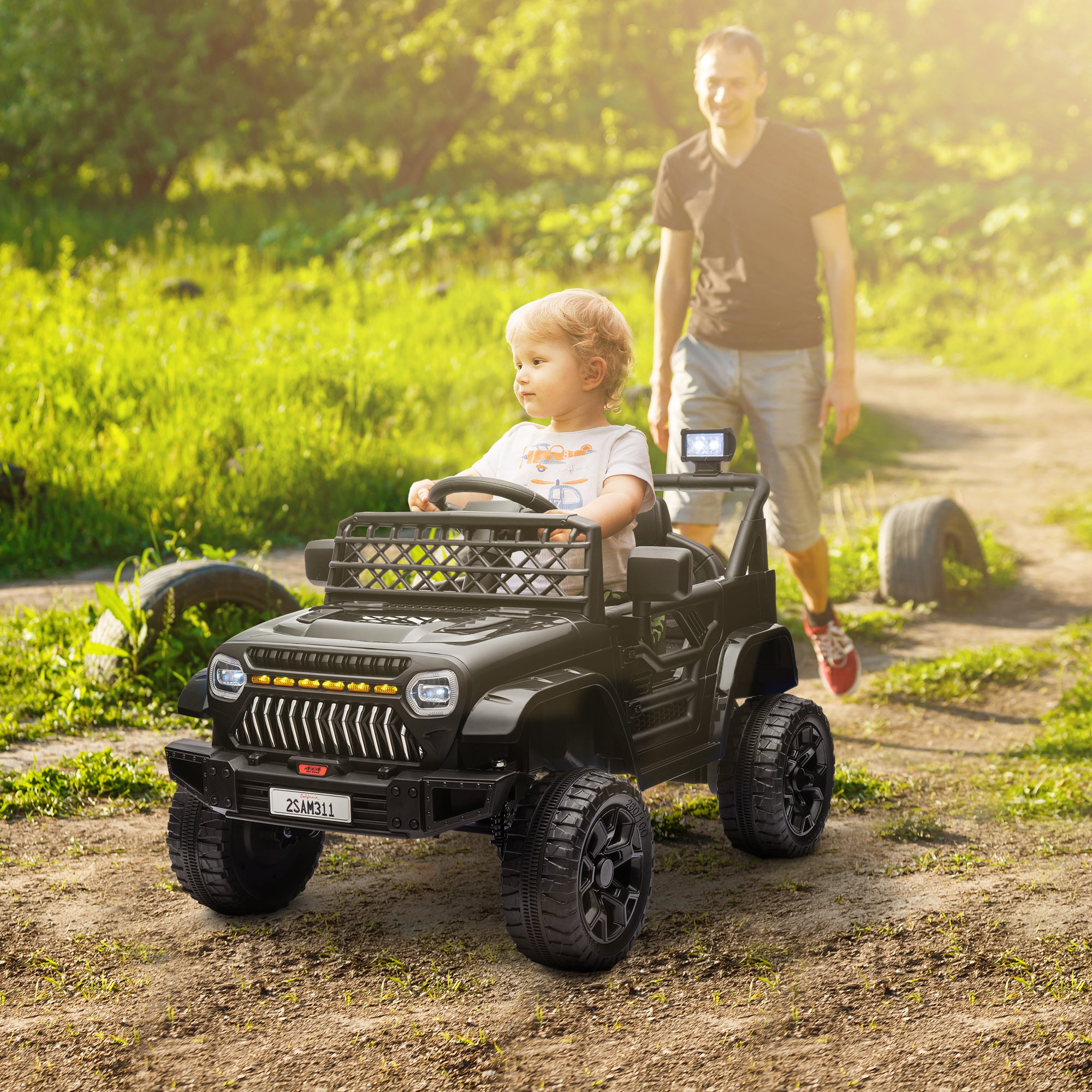 12V Ride-On Truck with Spring Suspension and Remote Control Trend Times 23