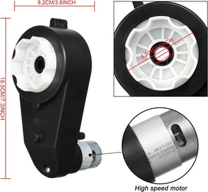 12V Ride-On Electric Vehicle Upgrade Motor Gearbox with 2 x 12V RS550 40000RPM Powered Wheels Trend Times 1