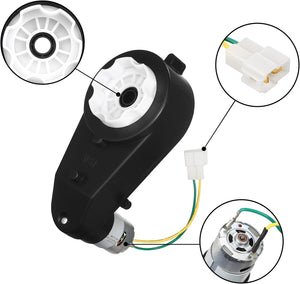12V Ride-On Electric Vehicle Upgrade Motor Gearbox with 2 x 12V RS550 40000RPM Powered Wheels Trend Times 4
