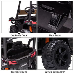 12V Ride-On UTV Truck for Kids with Remote Control, Music, and 390W Dual Motors Trend Times 8