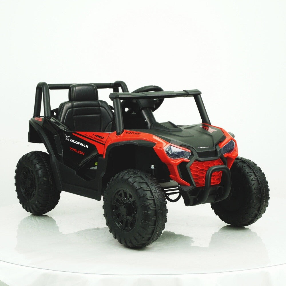12V Electric Ride-On UTV Toy Car with Remote Control for Kids 3-6 Years Red Trend Times 3