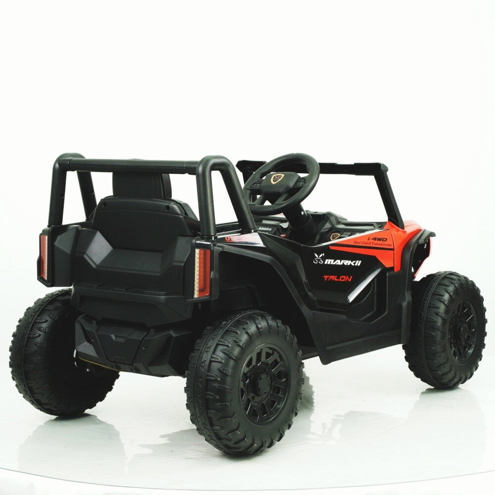 12V Electric Ride-On UTV Toy Car with Remote Control for Kids 3-6 Years Red Trend Times 5