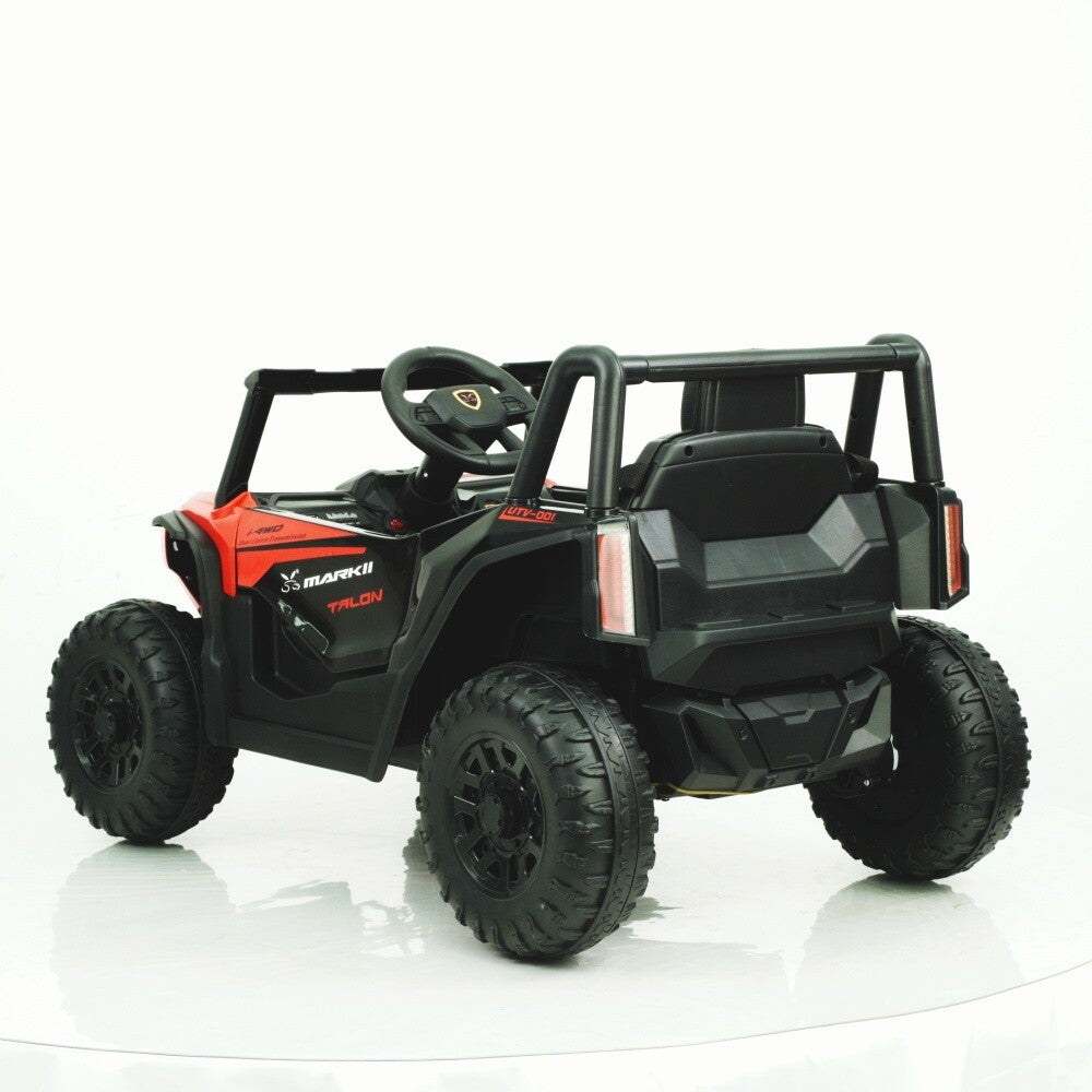 12V Electric Ride-On UTV Toy Car with Remote Control for Kids 3-6 Years Red Trend Times 6