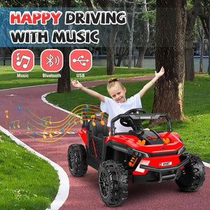 12V Electric Kids Off-Road Ride-On UTV with Remote Control and Spring Suspension Trend Times 10