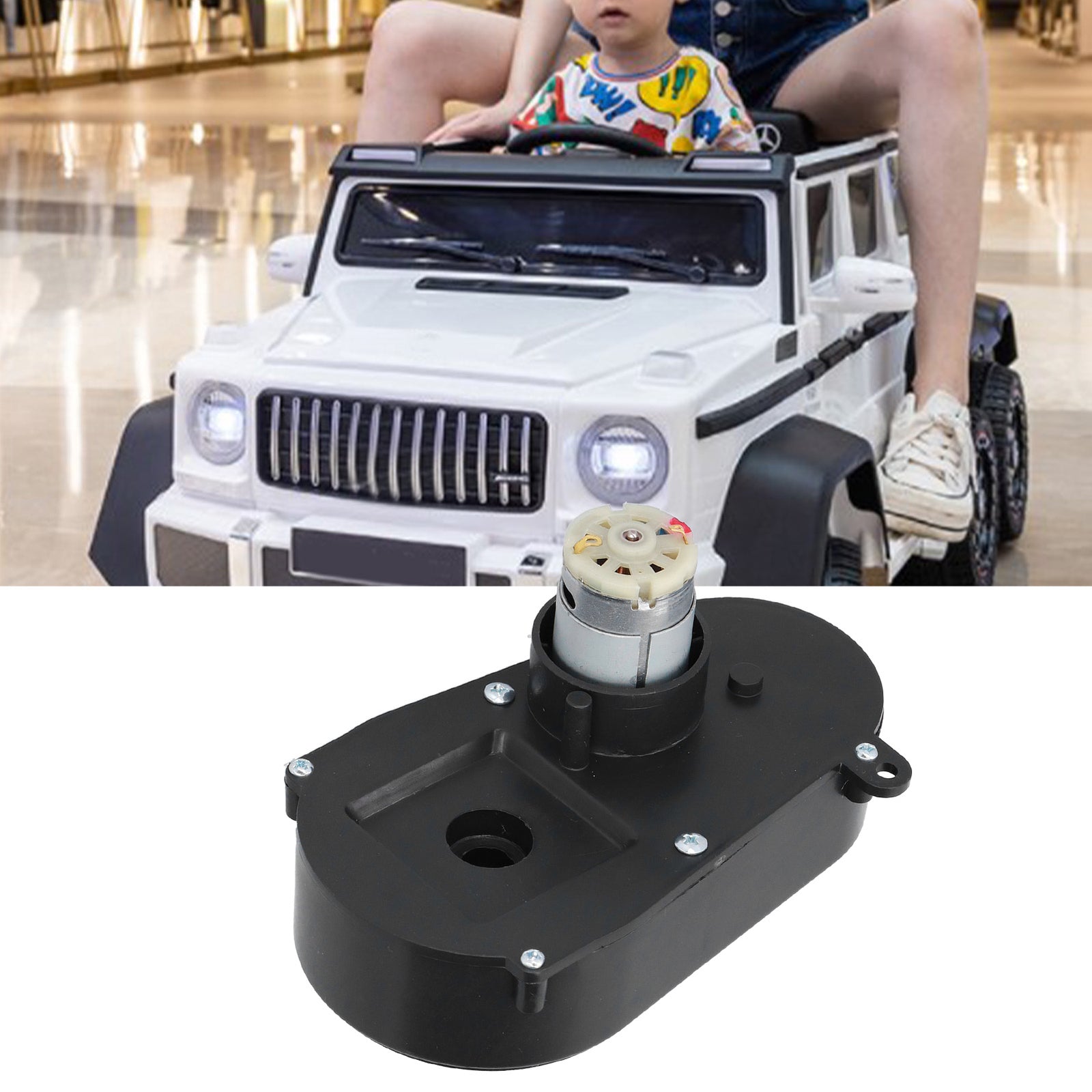 12V RS380 Electric Motor Gearbox for Remote Control Car Steering 6600 RPM Trend Times 13